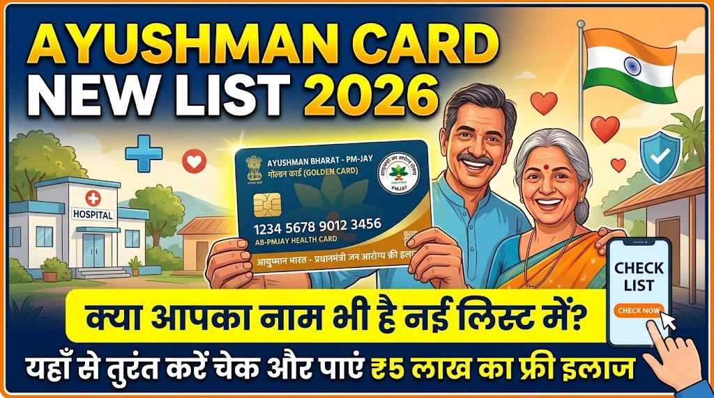 Ayushman Card New List 2026