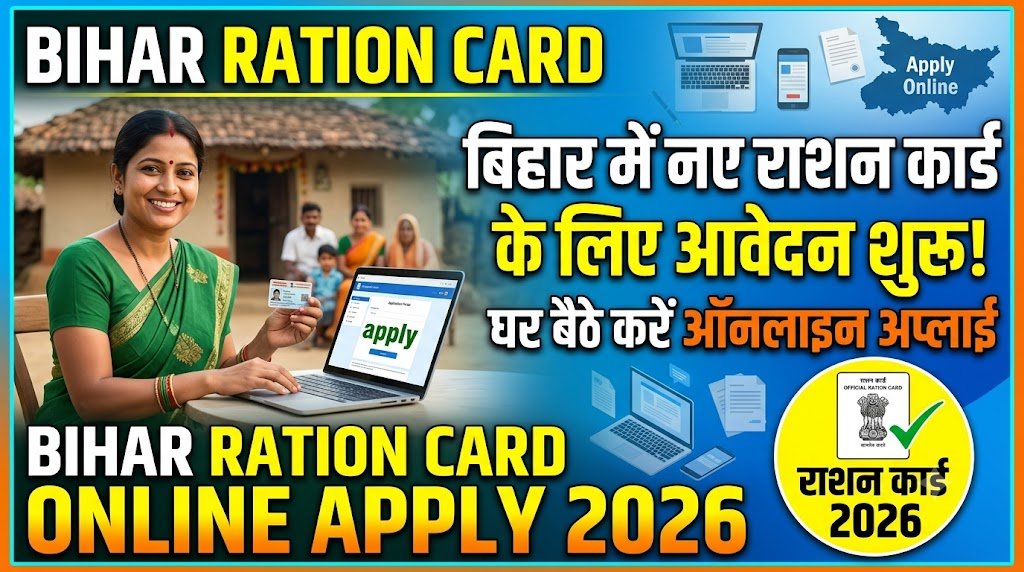 Bihar Ration Card Apply Online 2026