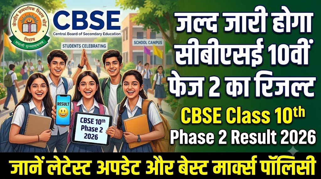 CBSE Class 10th Phase 2 Result 2026