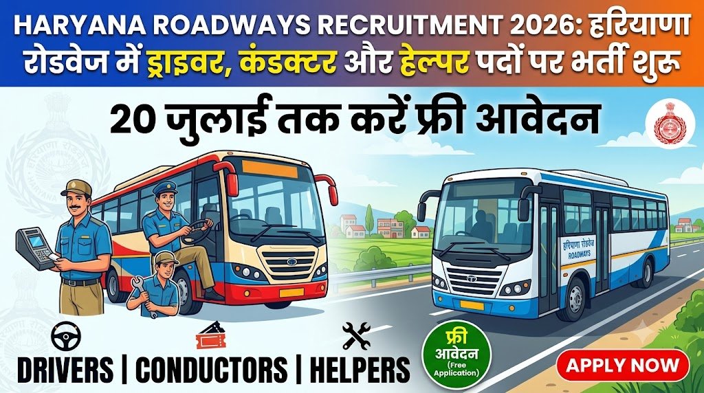 Haryana Roadways Recruitment 2026