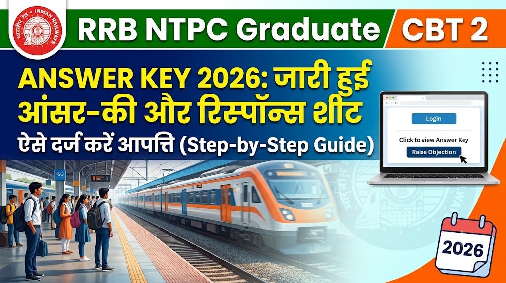 RRB NTPC Graduate CBT 2 Answer Key 2026