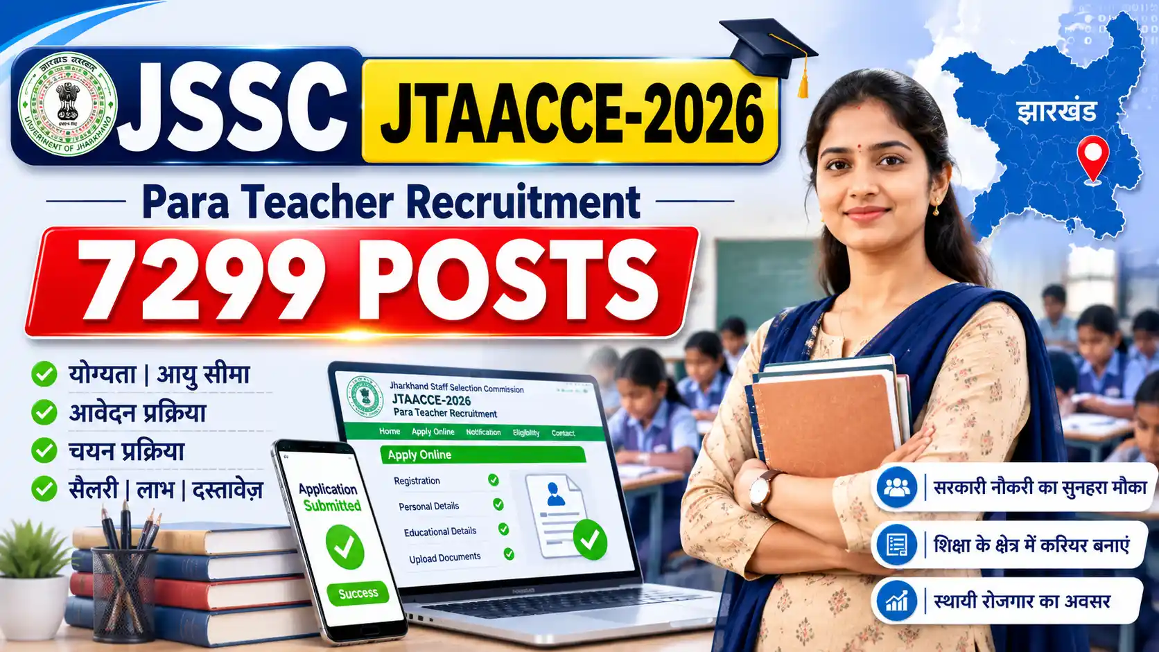 JSSC JTAACCE-2026 Para Teacher Recruitment