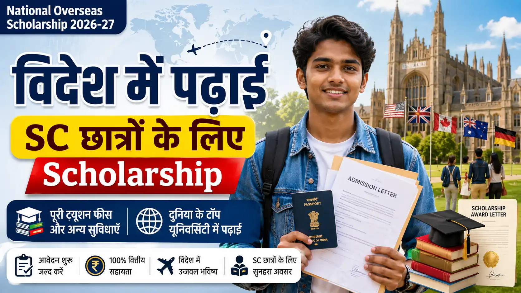 National Overseas Scholarship 2026-27