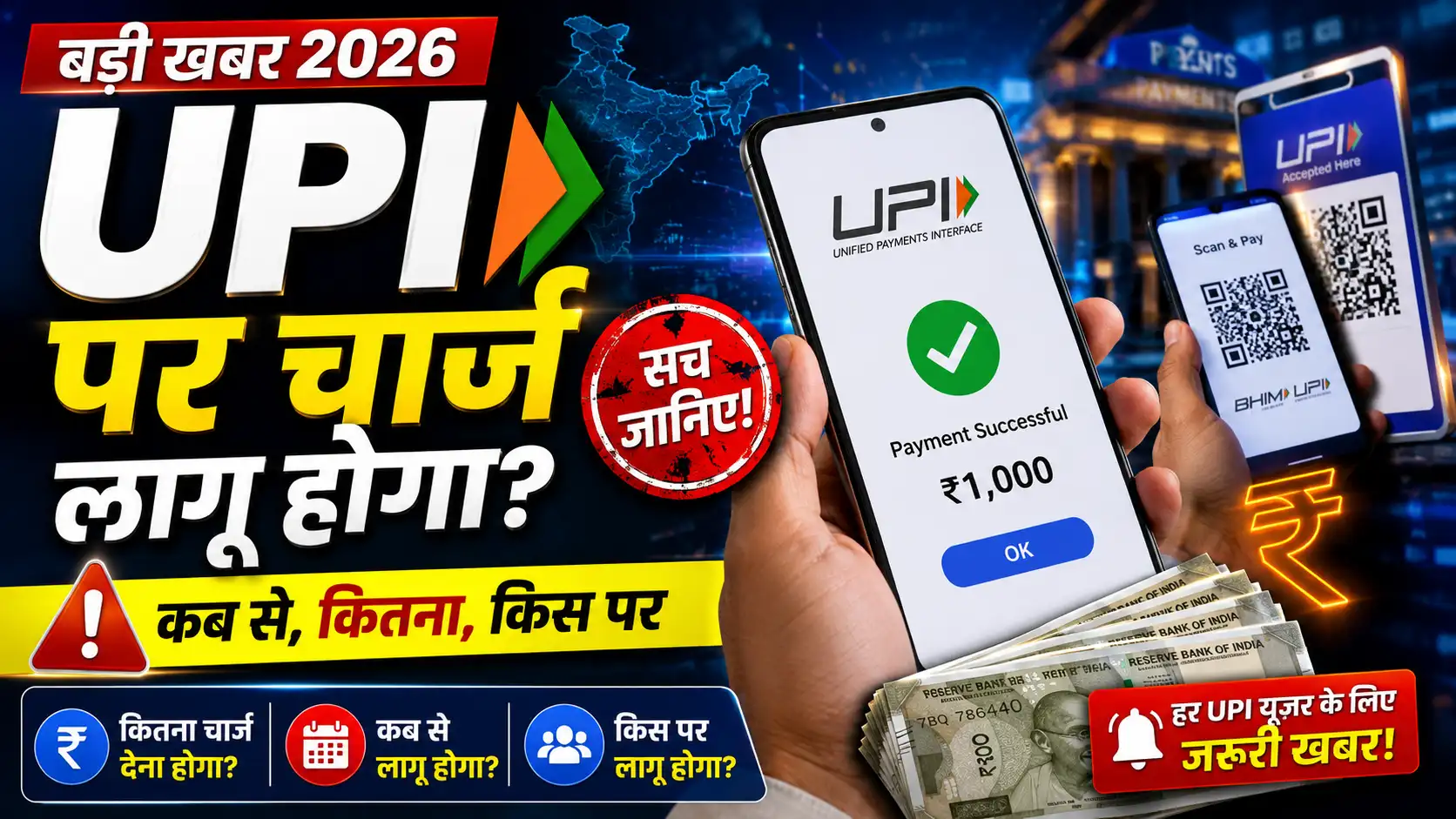 UPI Charge News 2026